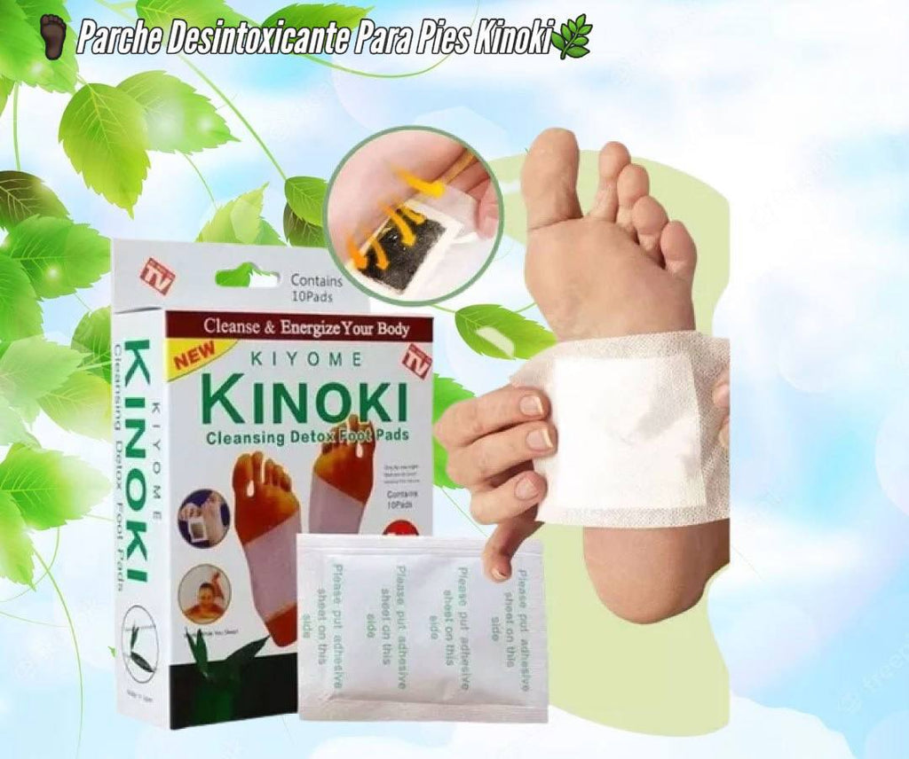 PARCHES KINOKI CAJA DE 10 UNIDADES