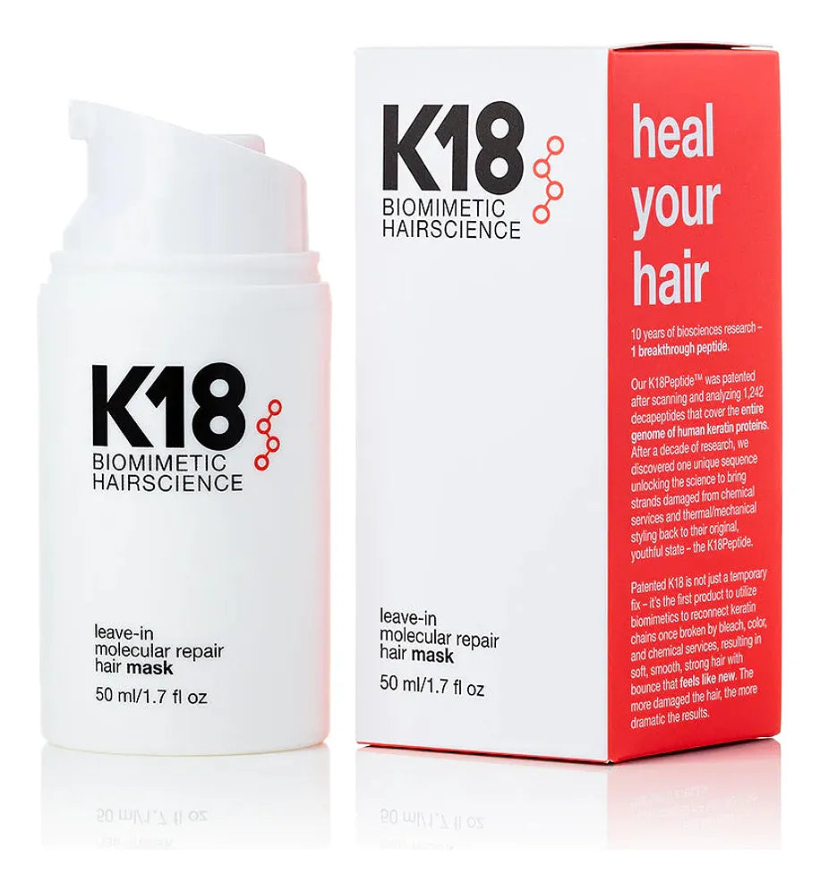 MASCARILLA CAPILAR REPARADORA K18 50 ML
