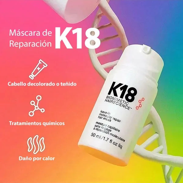 MASCARILLA CAPILAR REPARADORA K18 50 ML